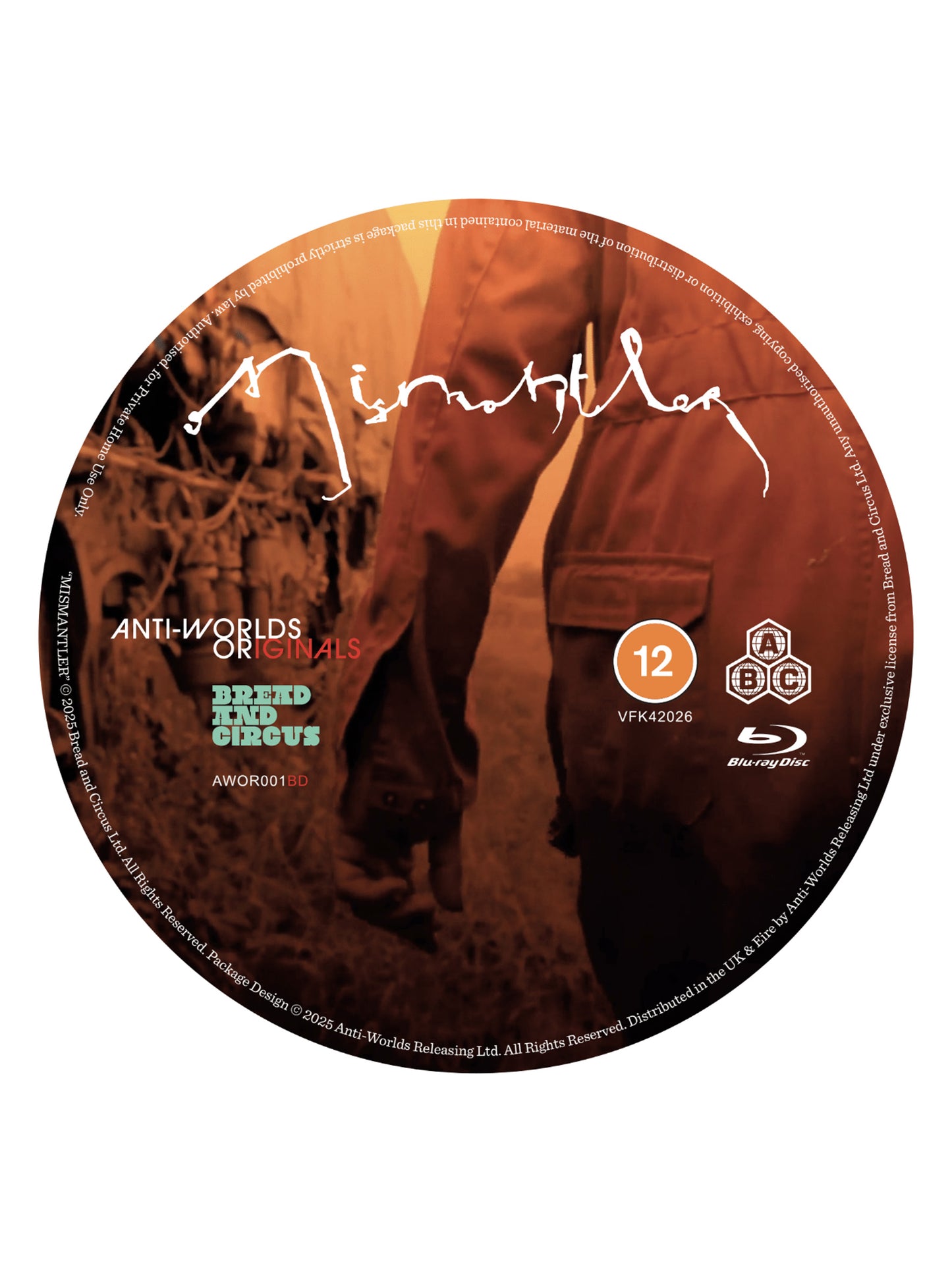 ***PRE-ORDER*** ANTI-WORLDS ORIGINALS Volume 1 - MISMANTLER - BLURAY AND CD - (LTD Edition Digi-Pak 1000 ONLY - INDIVIDUALY NUMBERED)