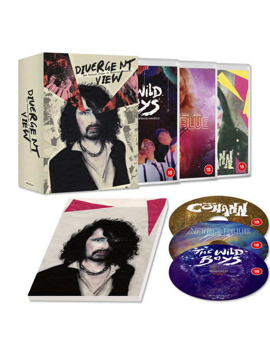 AWLTD020 //PRE-ORDER// DIVERGENT VIEW-THE FEATURE FILMS OF BERTRAND MANDICO (LTD Edition Box Set 2000 ONLY - INDIVIDUALLY NUMBERED)